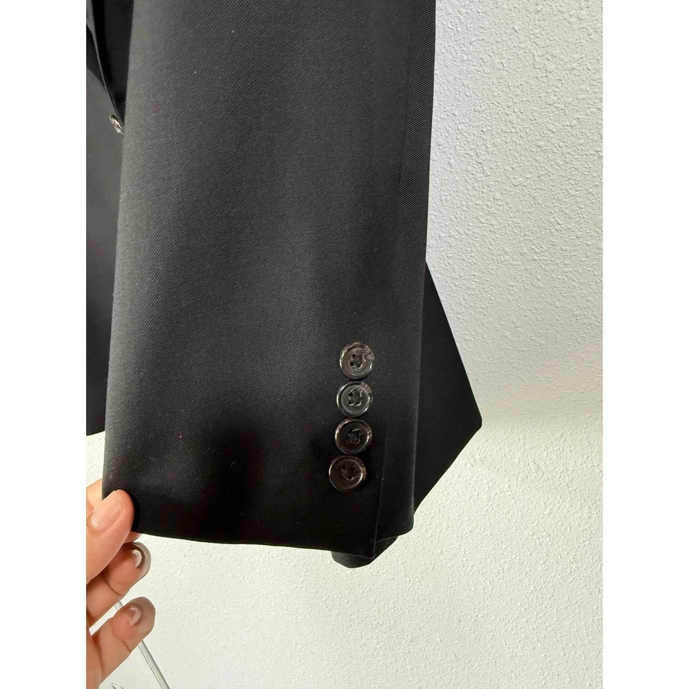 Ralph Lauren Men's dark gray Wool‎ Blend Blazer Jacket Size 48R Business